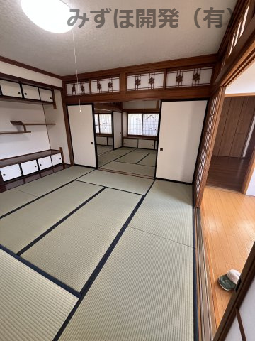 村山市大字河島甲91-18の和室|1階和室8帖①4/14撮影
畳表替えいたしました！
