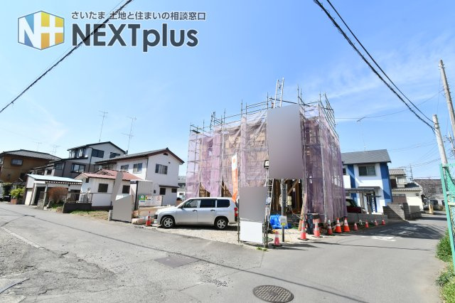 蓮田市根金　全1棟の前面道路含む現地写真