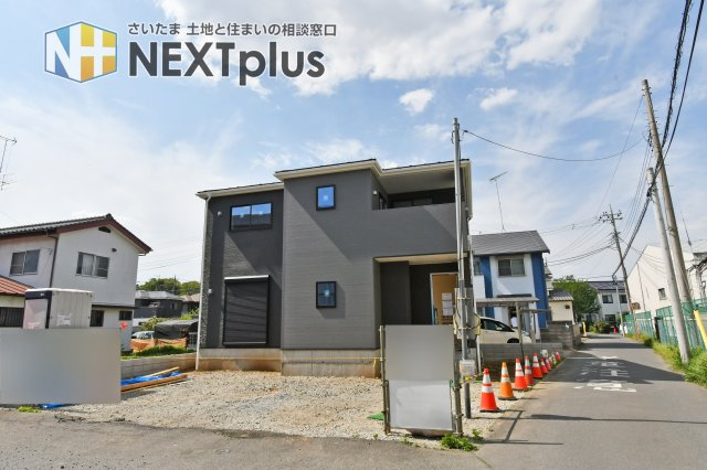 蓮田市根金　全1棟の前面道路含む現地写真