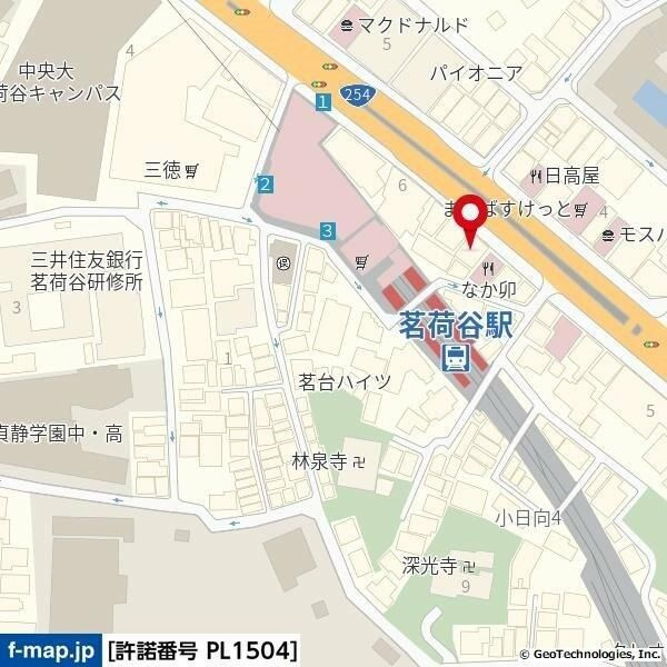 フォレストヒルズ小日向の地図