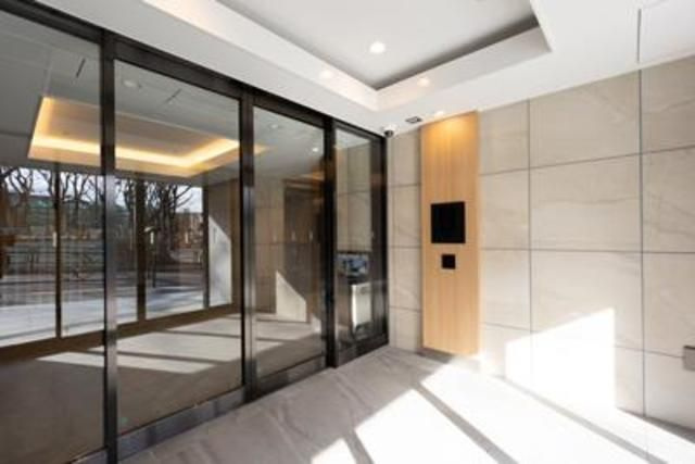 神明公園ハイツ・文京のエントランス