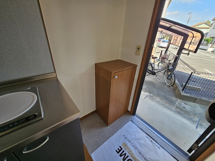 シティベルＩＹＯＤＡ　Ａ棟の玄関