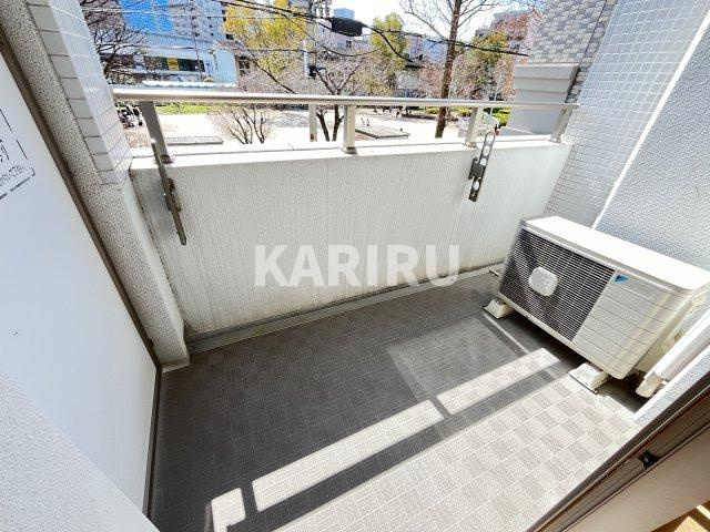 セイワパレス京橋コルティーレのバルコニー
