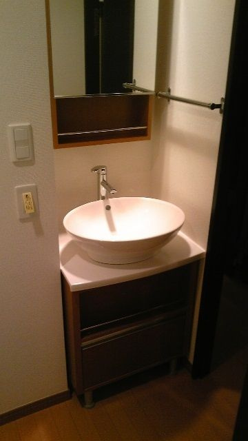 リブリジラソーレの洗面所