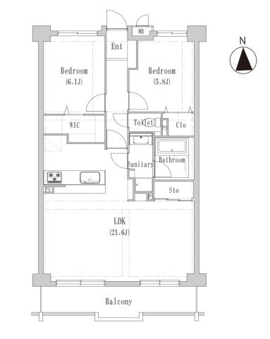 【間取り】 | □■ニューイースト湘南茅ヶ崎■□