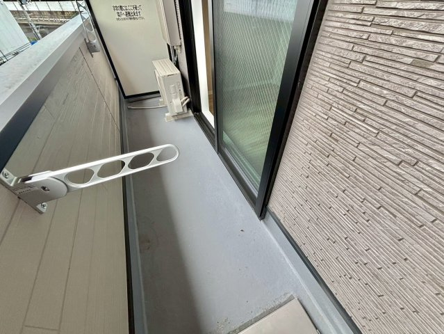シェリル加古川のバルコニー