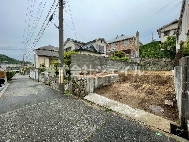 土地　唐櫃台2の前面道路含む現地写真
