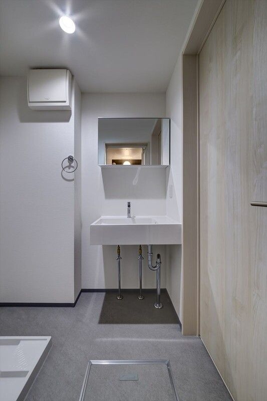 CRASTINE西堀8丁目Cの洗面所