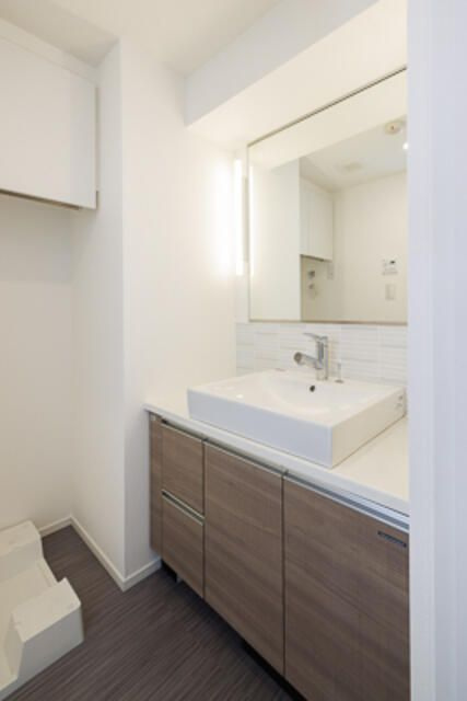 ライズ代々木Ⅲの洗面所|■独立洗面台