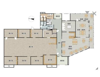 【間取り】 | 吉幾三　コレクションミュージアム