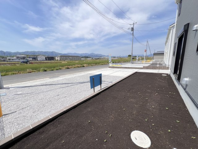 新築　甘楽郡甘楽町金井第2　Livele Garden.S　3号棟の庭|甘楽町金井第2　Livele Garden.S