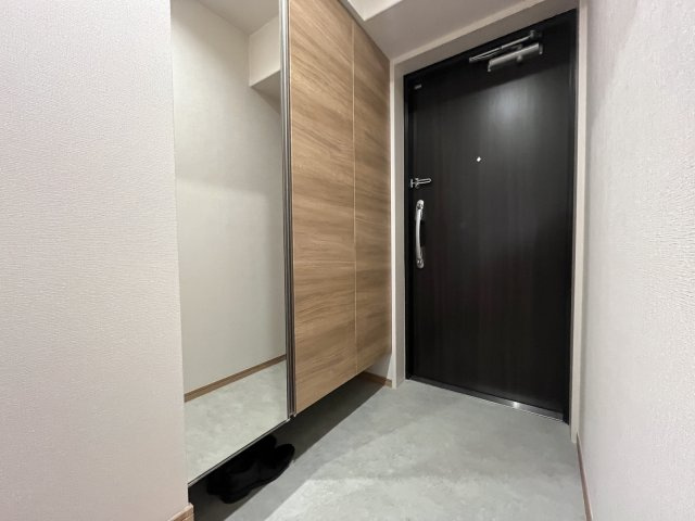 リーベスト小笹の玄関|
下足入れ付きなので玄関をきれいに保てます☆靴が多い方も収納場所には困りません☆