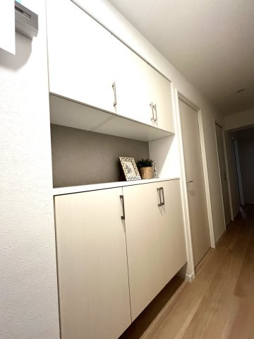 ビレッタ百道の玄関|
下足入れ付きなので玄関をきれいに保てます☆靴が多い方も収納場所には困りません☆