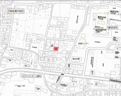 【地図】 | 藤岡市中栗須 売土地