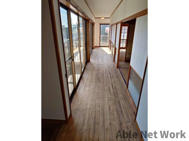 TCK磯山戸建の庭|洗濯物干しあり