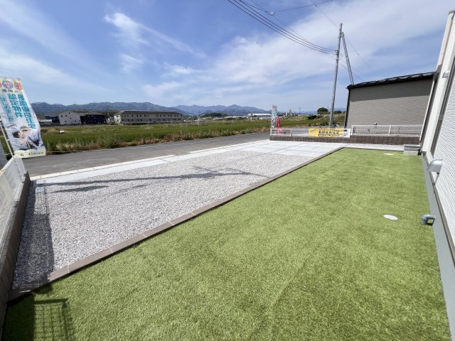 新築　甘楽郡甘楽町金井第2　Livele Garden.S　1号棟の庭|甘楽町金井第2　Livele Garden.S