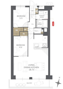 【間取り】千里山スカイハイツ 