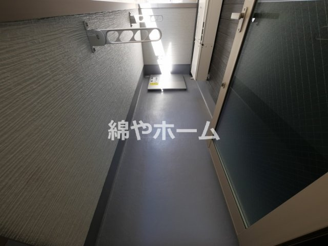 フジパレス遠里小野イーストのバルコニー|バルコニー付きです