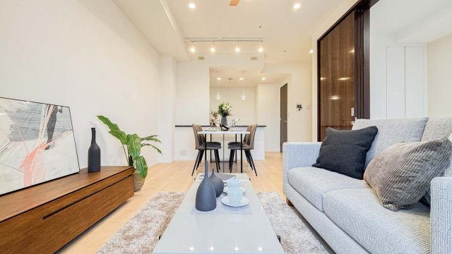 シティタワーズ東京ベイ　セントラルタワーの居間・リビング