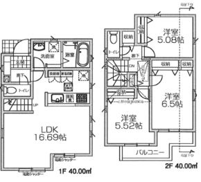 【間取り】 | 陽の光をたっぷりと浴びながら気持ち良く生活が出来ます。夢のマイホーム、夢ではなく実現出来ます！見学・ご相談等、お気軽にご連絡下さい。
