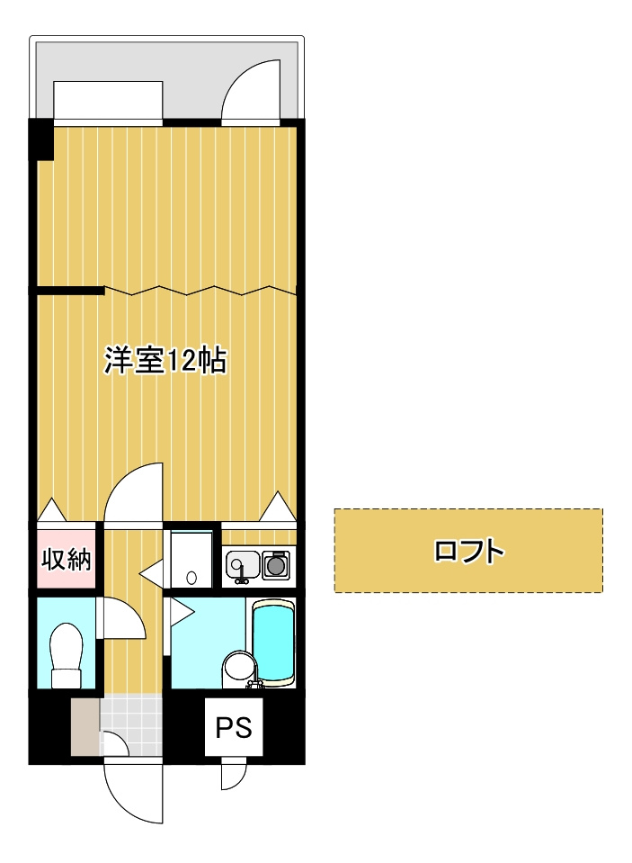 ケイズプレイス光貞台の間取り