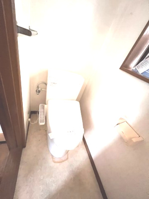 【トイレ】 | 富田貸家２階建て