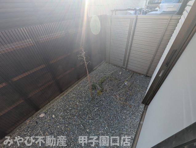 ハイツテンドウのバルコニー