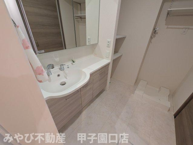 D-residence上甲子園の洗面所