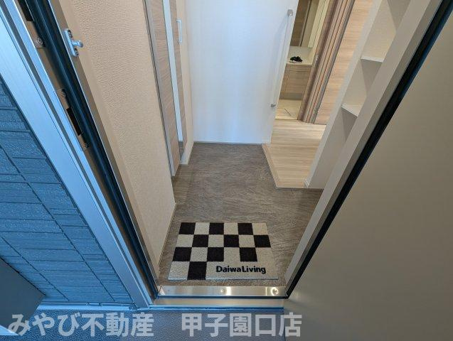 D-residence上甲子園の玄関