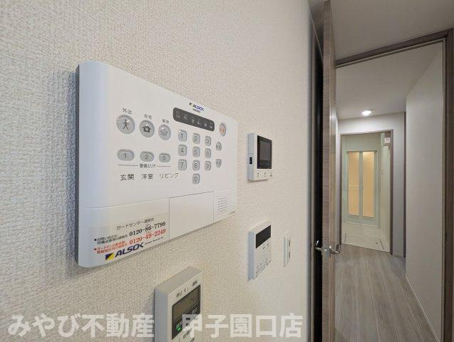 D-residence上甲子園のセキュリティ