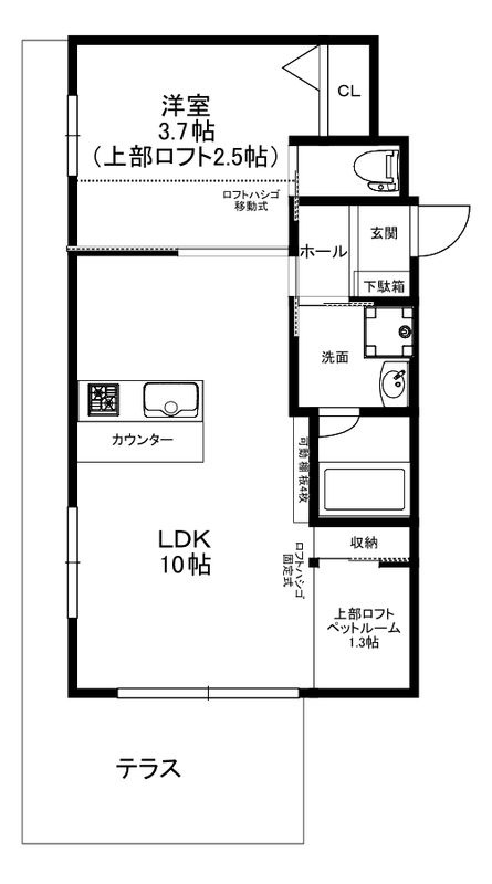 GRANKOBELIA津門大箇町の間取り