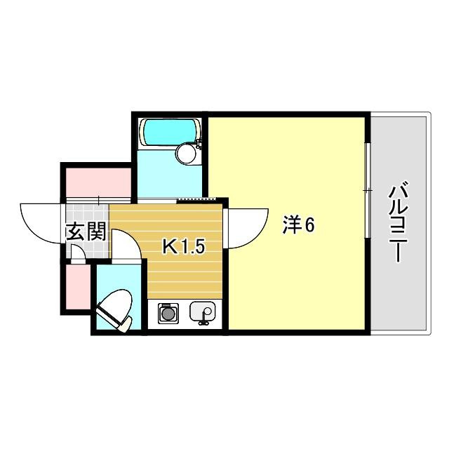 ホワイエ甲子園の間取り