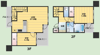 【間取り】 | residenza R
