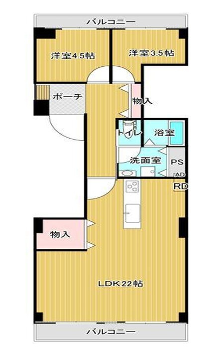 香里ケ丘ガーデンハイツⅠの間取り|間取り図はいかがですか？ご希望を叶える間取りですか？リビングの広さは？水回りの位置は？カウンターキッチン？など色々な情報が集約されています。弊社ではリフォームなどのご相談も承っております。
