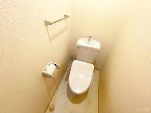 コートクレアールのトイレ|洗浄便座付きです！