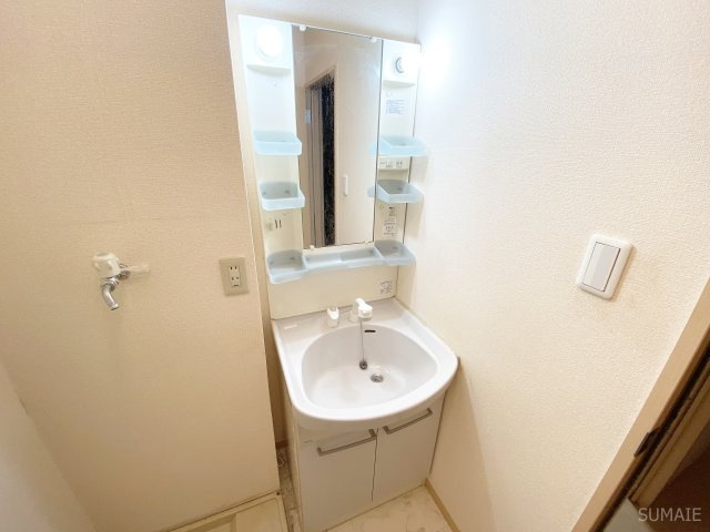 コートクレアールの洗面所|人気の独立洗面台！