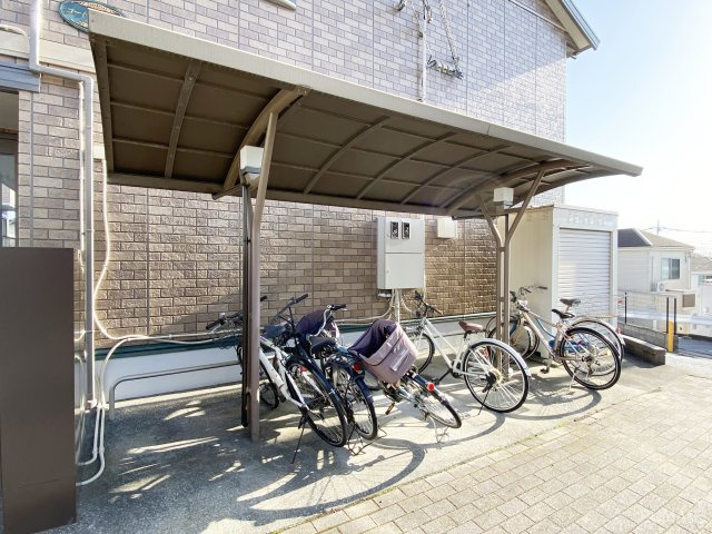 コートクレアールのその他共用部分|駐輪場！