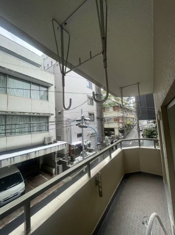 新宿パークサイド永谷のバルコニー