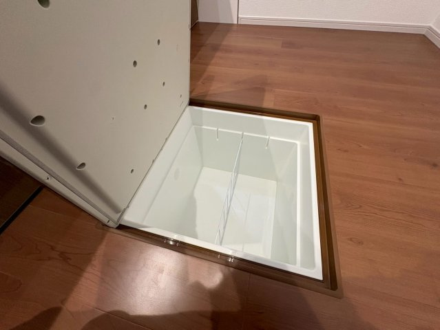 ◆家事動線良好な４ＬＤＫ◆全居室２面採光で陽当たり通風良好◆収納充実◆山科区川田西浦町１期の収納|床下収納