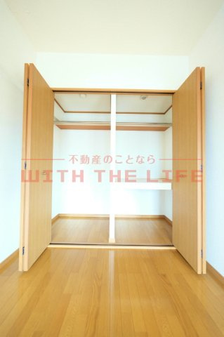 サンライズ東櫛原【キャッシュバック対象物件】の収納|大きなスペースがあり、収納には困りません