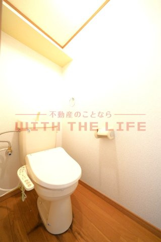 サンライズ東櫛原【キャッシュバック対象物件】のトイレ|シンプルで使いやすいトイレです