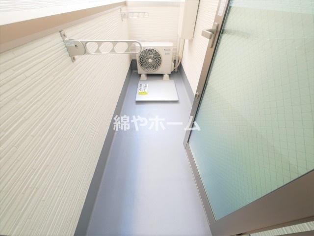 フジパレス杉本町駅西Ⅰ番館のバルコニー|開放的で明るい空間を演出してくれるバルコニーです