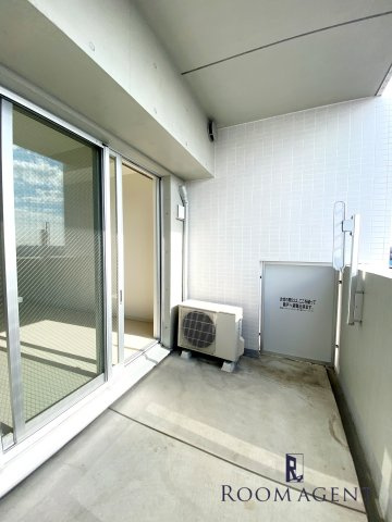 弥富通ライズのバルコニー