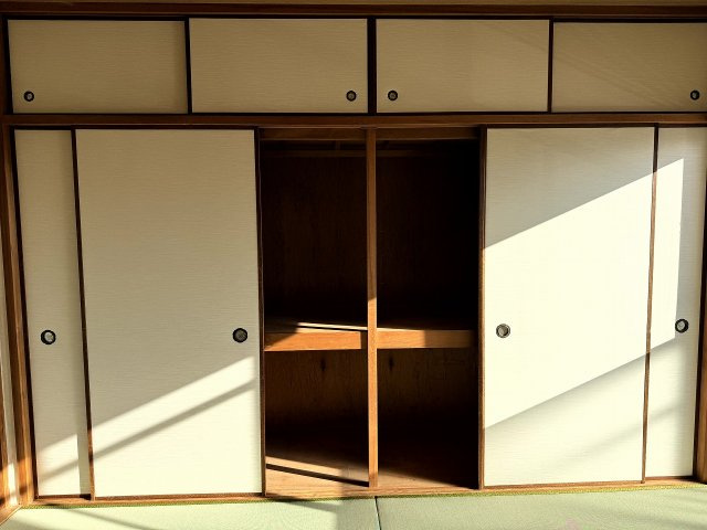 秋定マンションの収納