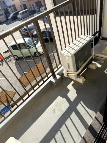 秋定マンションのバルコニー