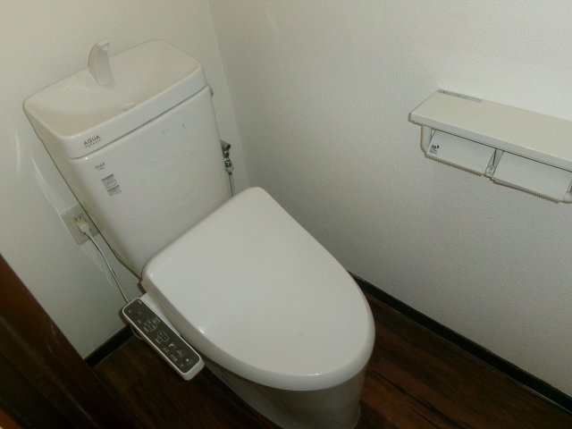 秋定マンションのトイレ