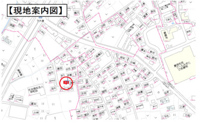 【地図】 | 藤岡市中大塚 売土地