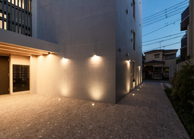 ＧＲＡＮ ＰＡＳＥＯ三宿Ⅱのエントランス|清潔なエントランスです