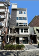 木屋町のはりビルの外観