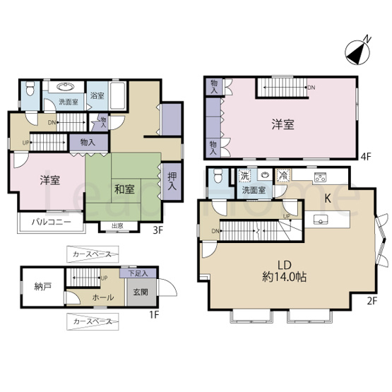 【間取り】 | 港区南麻布4丁目